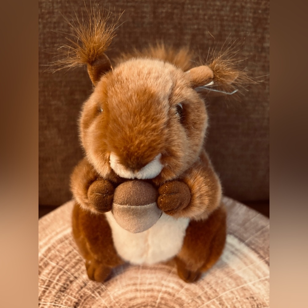 Plush Red Squirrel - Miyoni by Aurora